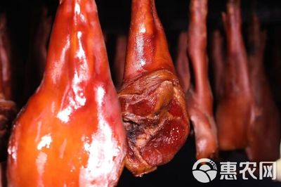 重庆石柱土家族自制烟熏腊肉腊猪蹄高山农家腊猪脚前脚