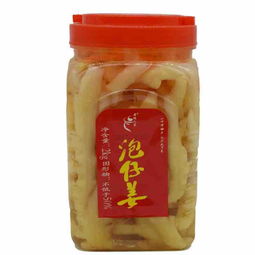 老坛人家泡仔姜2kg腌制泡菜四川特产眉山泡菜生姜嫩姜咸菜盐酸菜